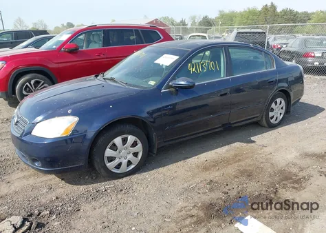 2005 Nissan Altima 2.5 S из США, поврежденный, VIN 1N4AL11D45N421979